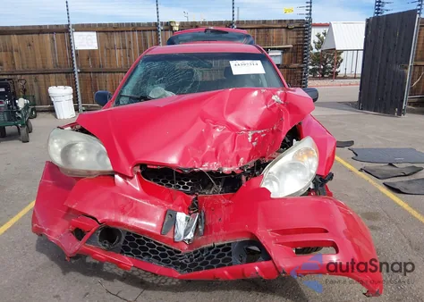2003 Toyota Matrix Standard z USA, uszkodzony, nr VIN 2T1LR32E23C092672